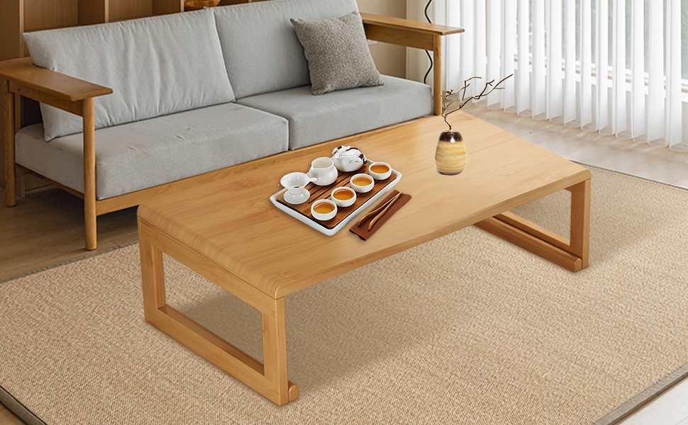 Amazon.com: rzoizwko Japanese Floor Table Tea Table Low