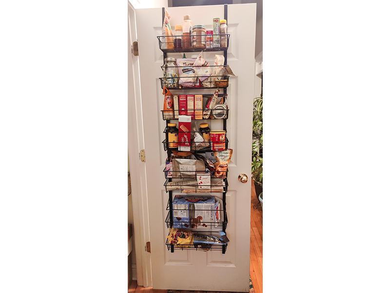 over the door spice rack