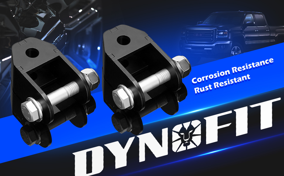 dynofit 24" Rear Shock Extensions for Chevy/Chevrolet Silverado 1500