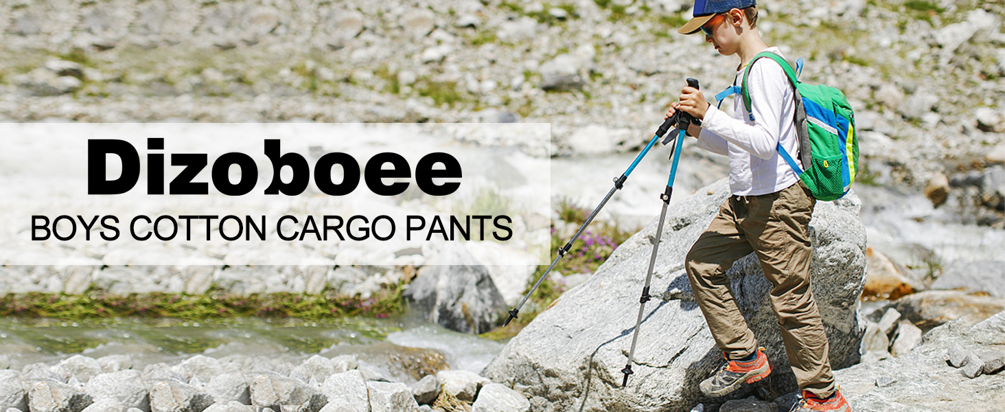 boys twill cargo pants