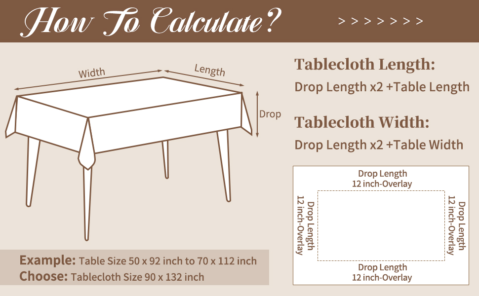 10 Pack Table Cloth White Tablecloth 60 x 102 Inch, Rectangle Table Cloth for 6 Foot Table