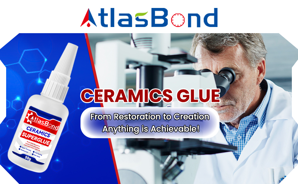 Ceramic Glue, Best Super Clear Glue for Porcelain, Pottery
