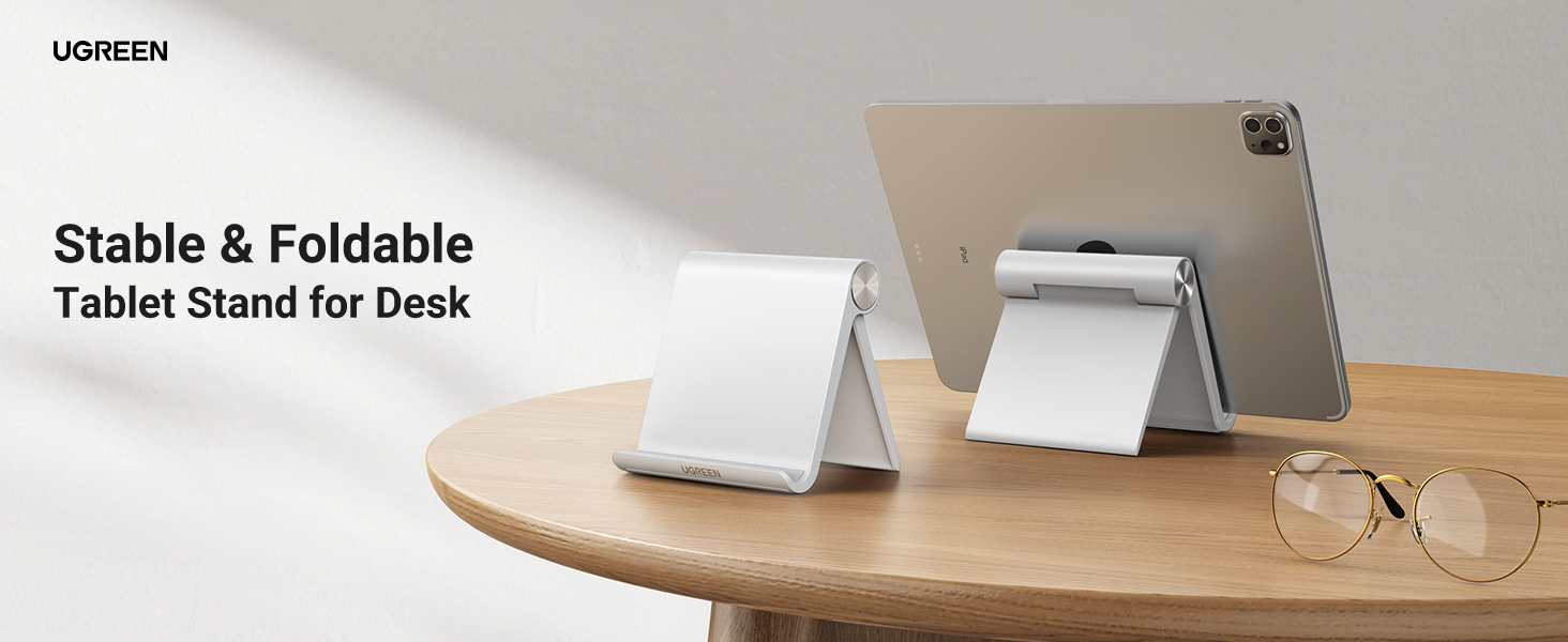 UGREEN 2 Packs Tablet Stand Holder Adjustable Desktop