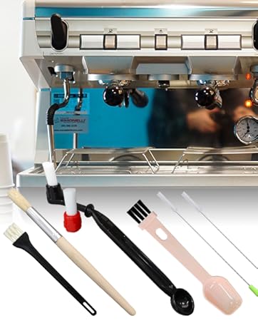 Reinigungspinsel Set für Bohnen Getreide Kaffee Werkzeug Kaffeemühle