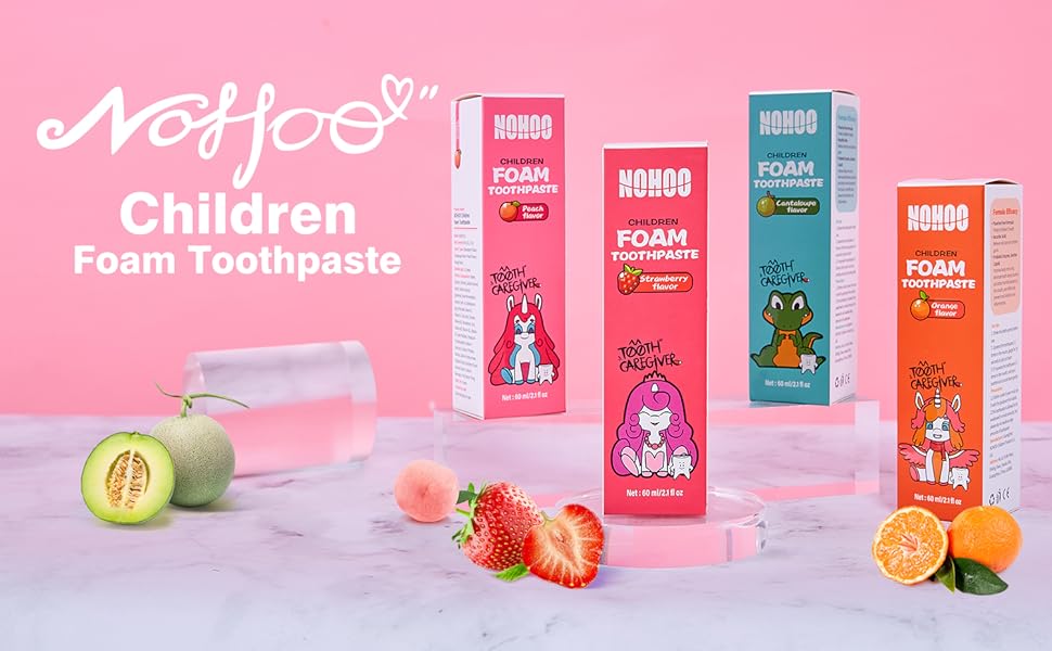 nohoo foam toothpaste