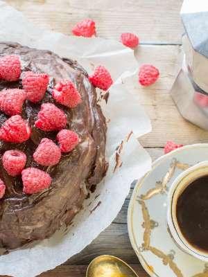 Chocolate Raspberry Truffle Flavored Coffee