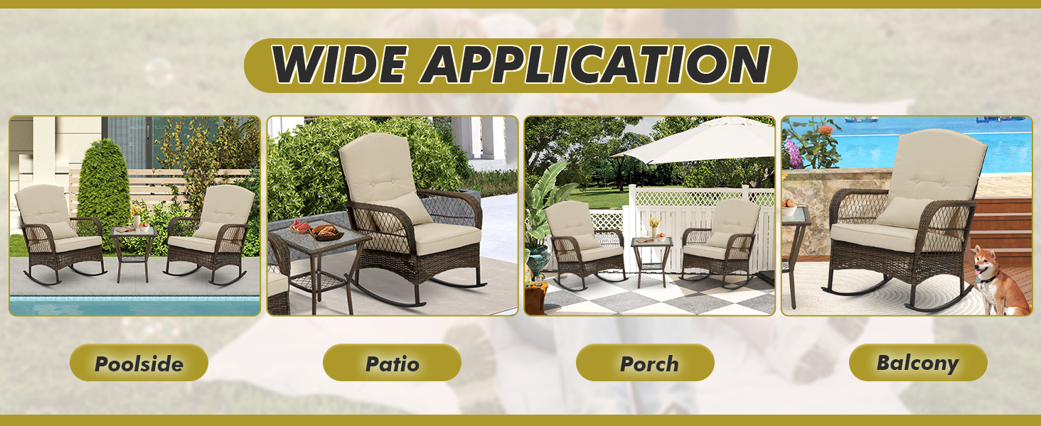 wicker rocking chair