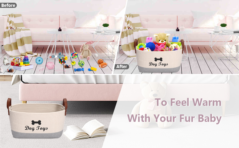 toy storage for dogs