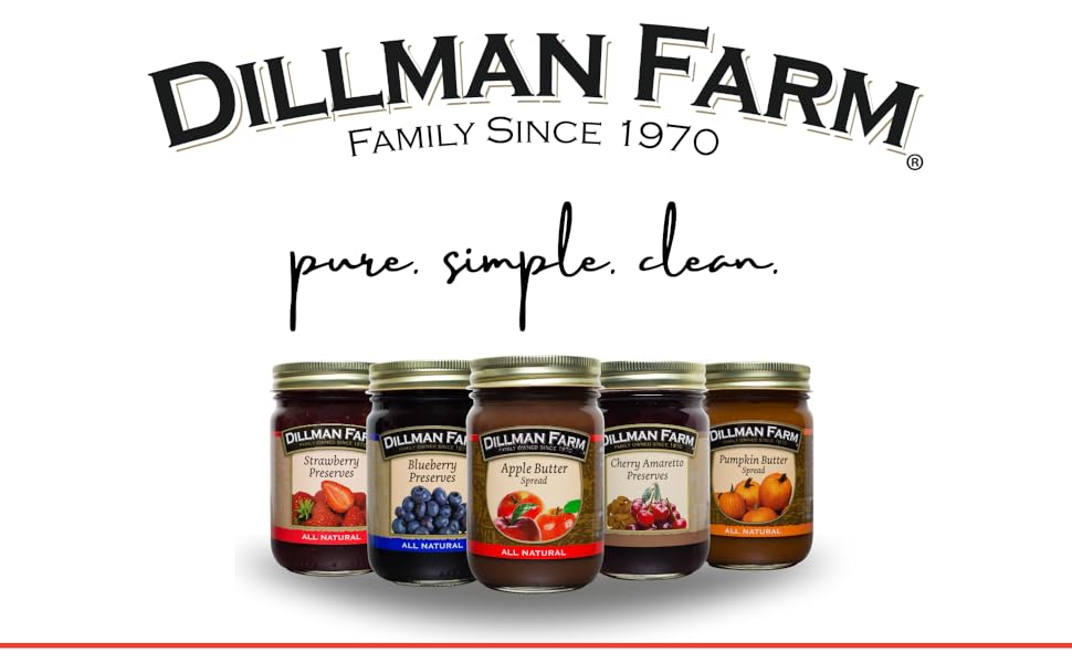 Dillman Farm All Natural Apple Butter (Pack of 3) Gluten