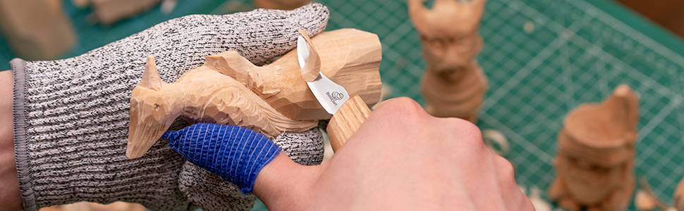 Small Carving Knife with Thin Blade