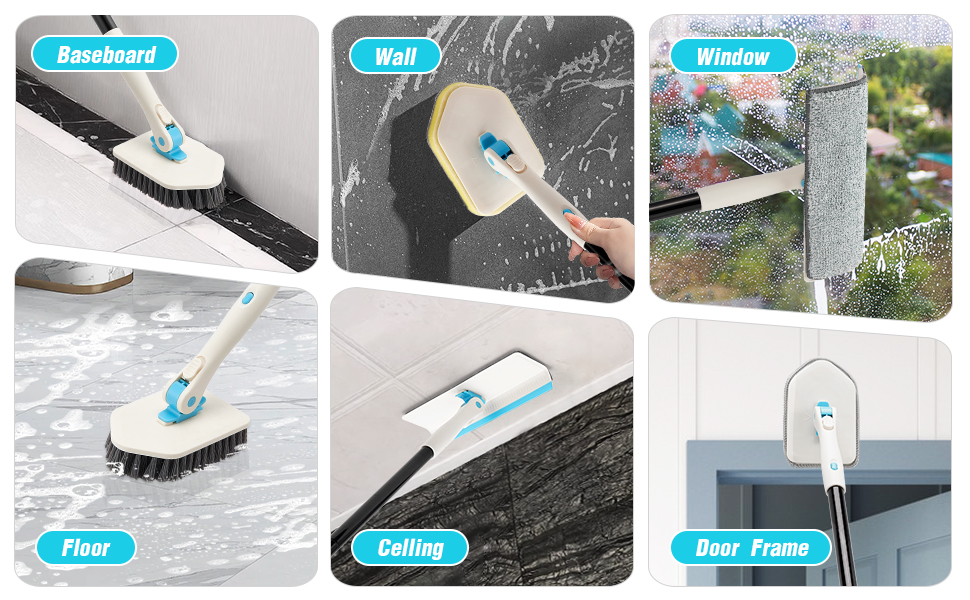  Wall Mop ＆ Baseboard Cleaner