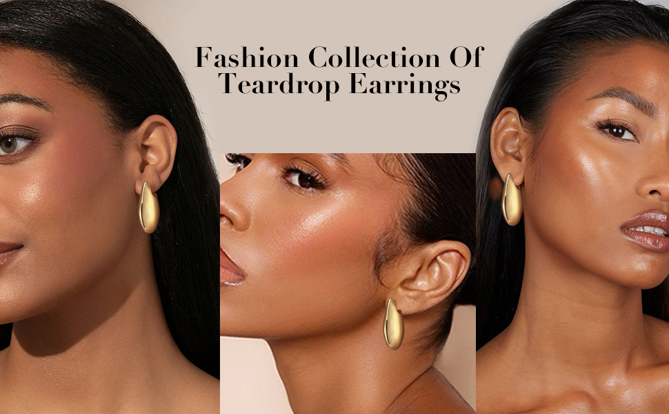 teardrop earrings