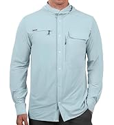 KastKing Baxter Pass UPF 50+ Long Sleeve Shirt with Hood - Breathable, Quick-Dry, 4-Way Stretch, ...