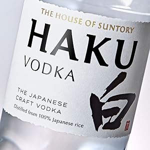 サントリー - サントリー　白　vodka サントリー ジャパニーズ クラフトウォッカ HAKU（白 ハク） 40