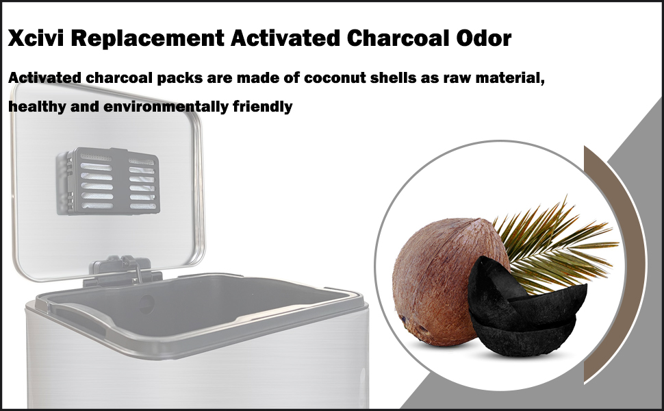 Xcivi Replacement Activated Charcoal Odor Removing Air