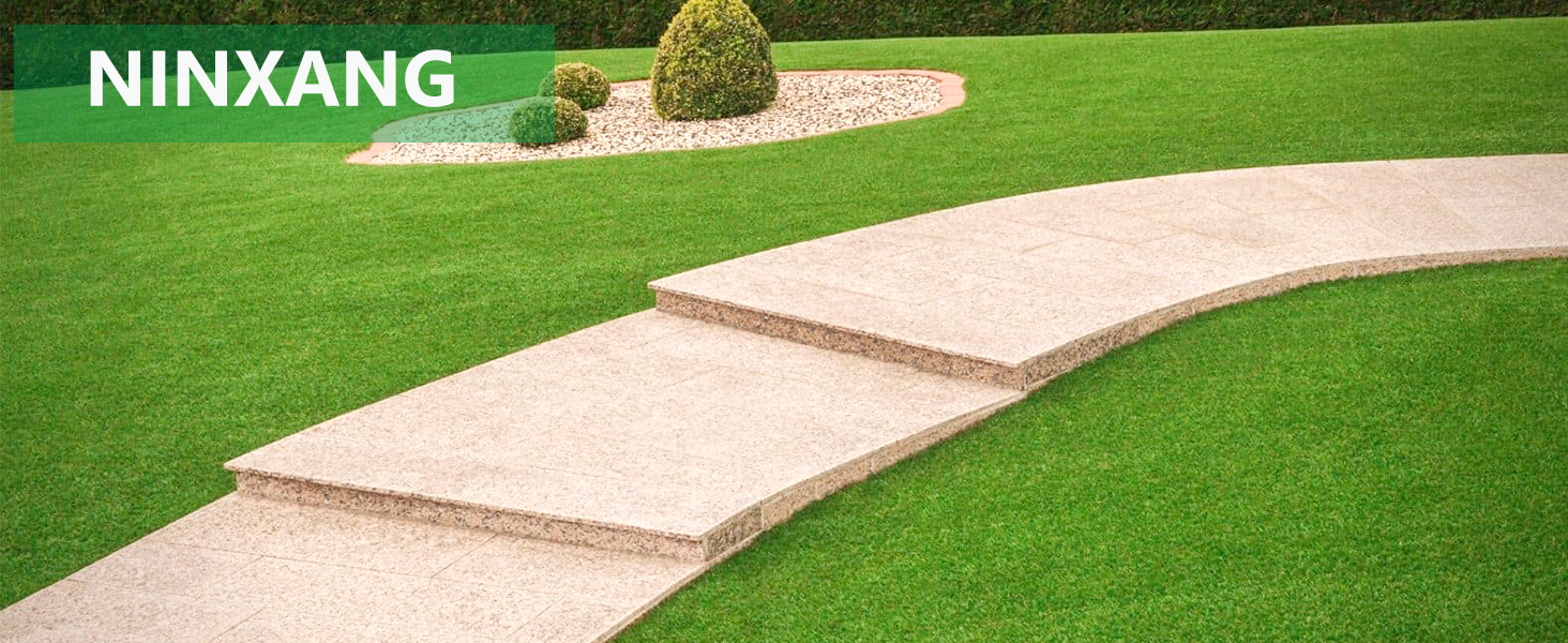 NINXANG Artificial Grass Rug 0.8 Inch Pile Height 11FTX25FT