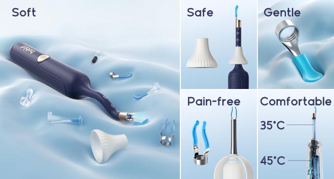 Earsight Plus Ear Wax Removal Tool Camera Cleaner Kit