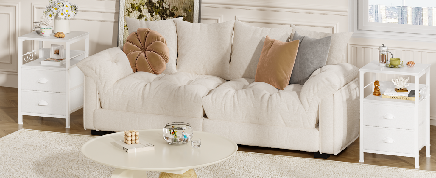 white nightstand 