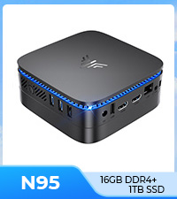 Ssd 2tb NiPoGi E1 Mini PC (Intel N150, 16GB RAM, 512GB SSD) – Win