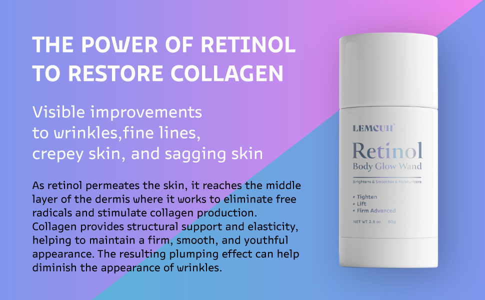 Retinol Body Lotion, Skin Tightening Cream for Body