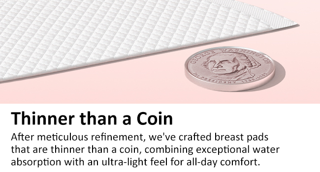 Disposable Nursing Pads, Breastfeeding Pads for Leaking Milk, Stay Dry & Ultra Absorbent