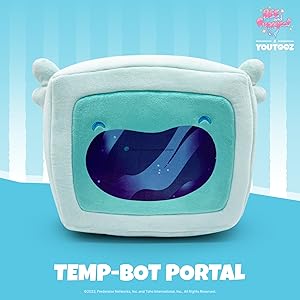 Amazon.com: You Tooz Bee and Puppycat Tempbot Portal Plush : Toys