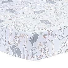 Jungle Story Crib Sheet
