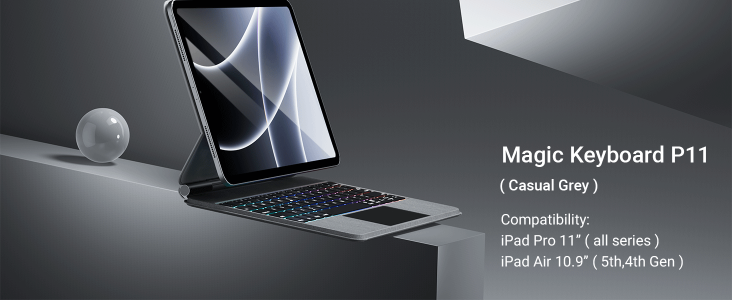edaiser P11 Wireless Magic Keyboard Compatible with Apple
