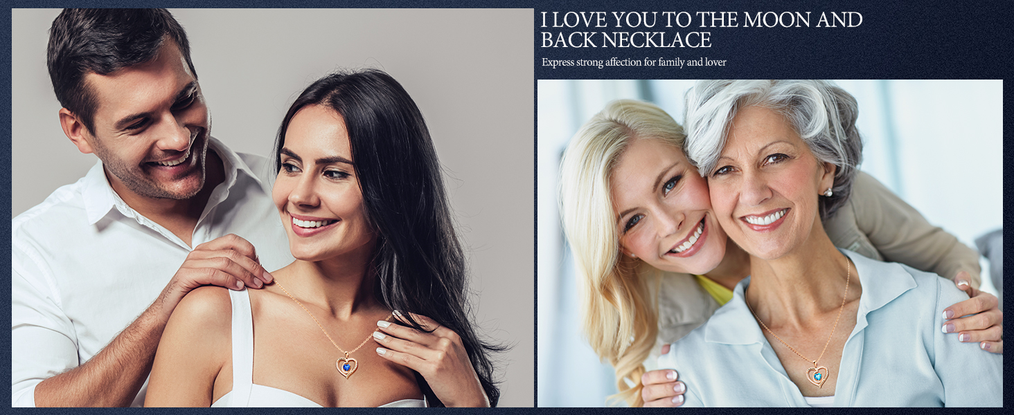 Birthstone Necklace for Her