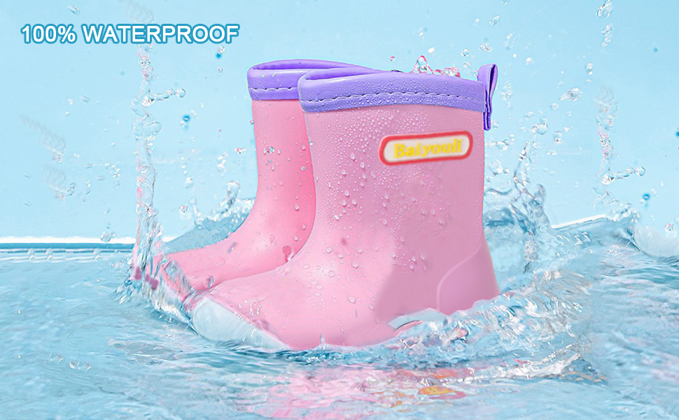 waterproof rubber boots