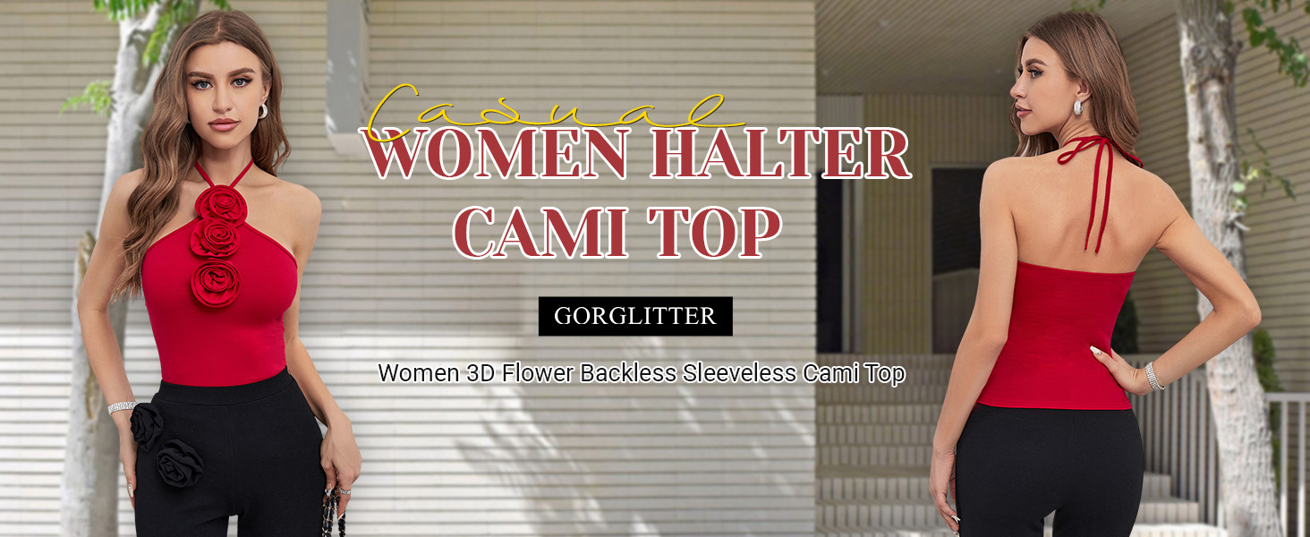 women floral cami top