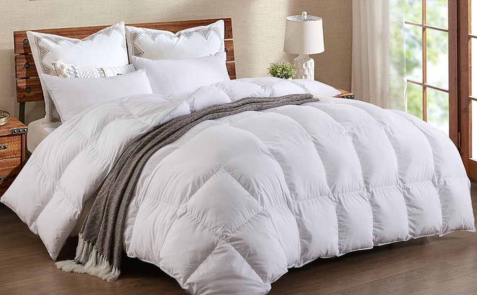 myAIMS Duck Feather Down Duvet Quilt 13.5 Tog Deluxe Best Hotel Quality