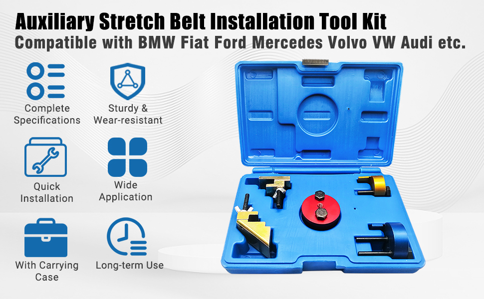 GLEXQLAO Auxiliary Stretch Belt Remover Installer Tool