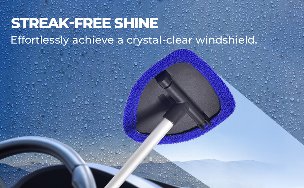 LUKCOZMO Windshield Cleaner, Car Windshield Cleaning Tool