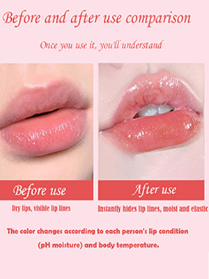 SYOSI 4 PCS Plumping Lip Oil Set, Hydrating Gloss Tinted Long Lasting Natural for Lip Care 4 1
