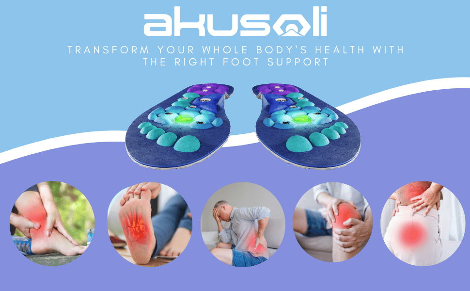 Akusoli Plantar Fasciitis Insoles. Arch Support Inserts for Working - Akusoli Insoles For Weight Loss Reviews