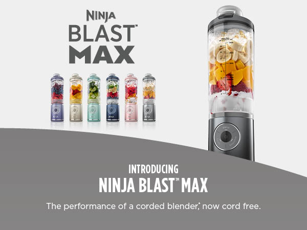 Ninja Blast グレー ブレンダー Ninja Blast グレー ブレンダー Ninja - Blast™ Max 22oz
