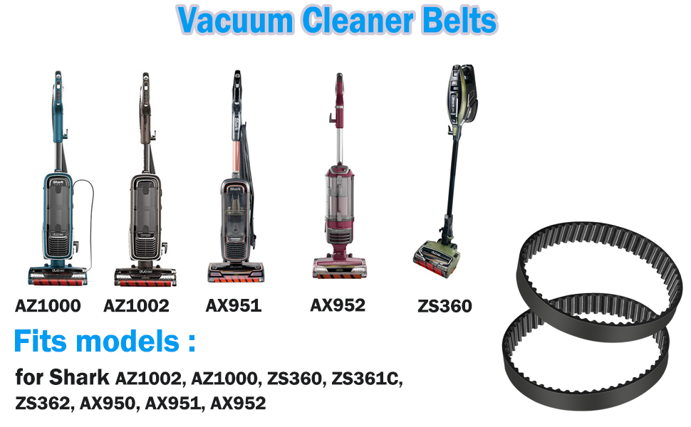 Vacuum Belts Vacuum Cleaner Belts Replacement for Shark