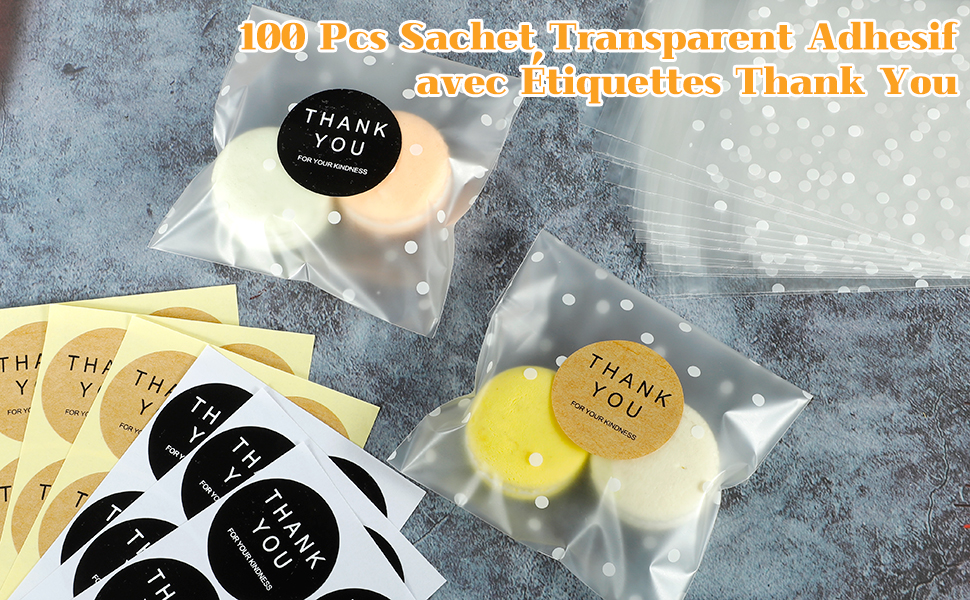 Lot de 10 sachets biscuits transparents Zenker 4346150 au meilleur