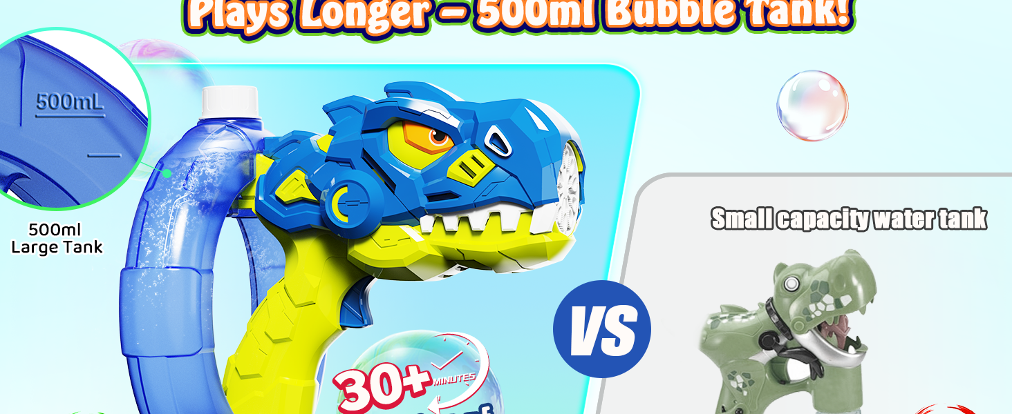 dinosaur bubble machine gun for kids toddlers boys girls popular fun outdoor summer party favors