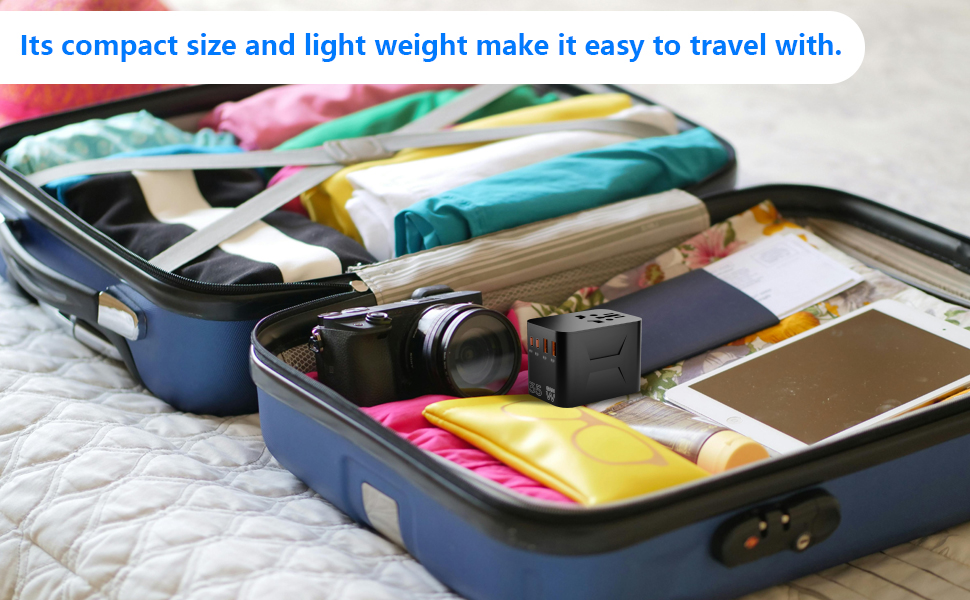 A138 Compact Size Travel Adapter