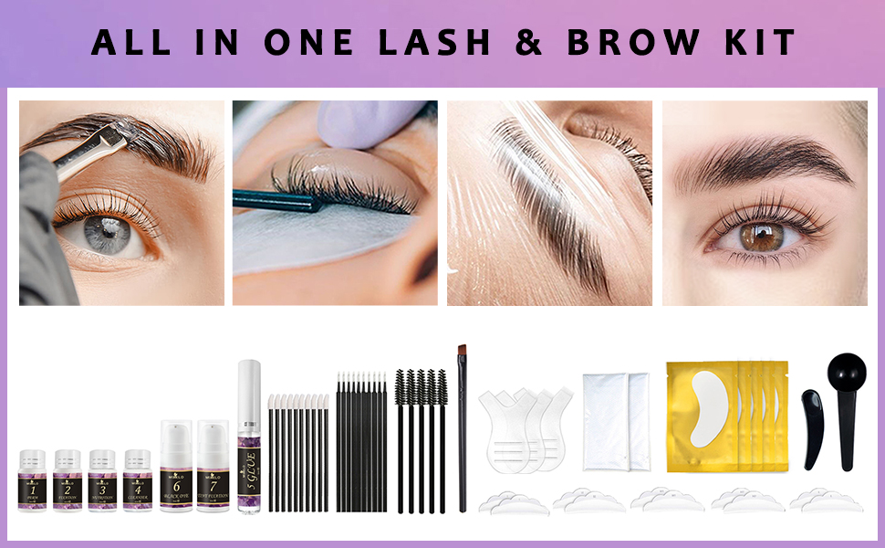 lash lift and tint kit