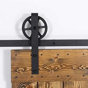 ＤＩＹ 122ｍ 吊り引き戸レール 4 FT バーンドア金具 引き扉 Amazon | ZEKOO 吊り引き戸レール バーンドア金具 引き扉 4 FT