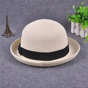 BinaryABC Summer Straw Sun Hat for Women & Kids (Fits Head