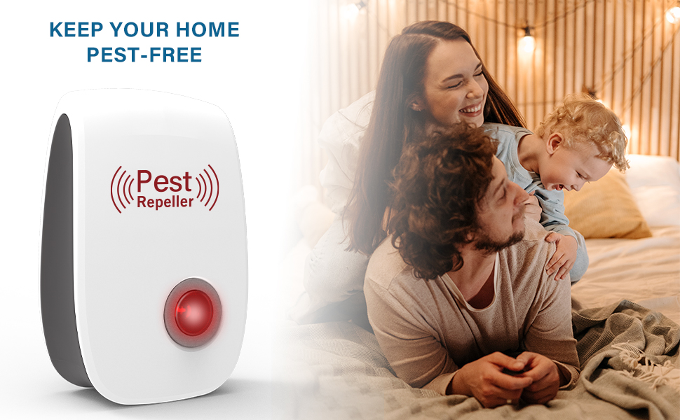 ZEROPEST Ultrasonic Pest Repeller, Indoor Ultrasonic Insect