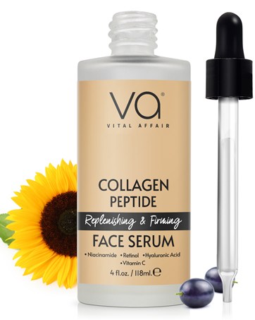Vegan collagen serum collagen for face peptides for face collagen peptide serum