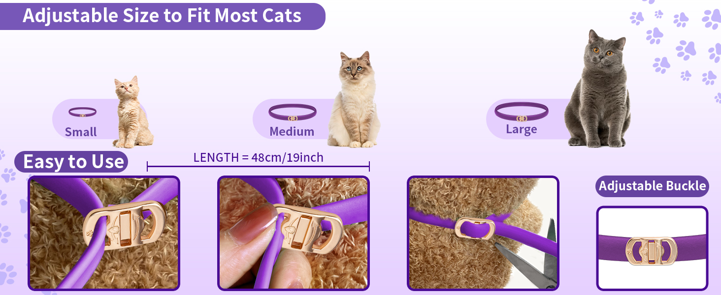 Calming Collars for Cats, Pheromone Calm Collar for Cats, Cats Calming