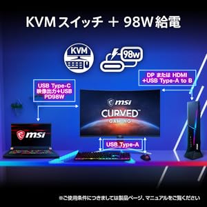 Amazon.co.jp: MSI 湾曲ゲーミングモニター MPG 325CQRXF 31.5