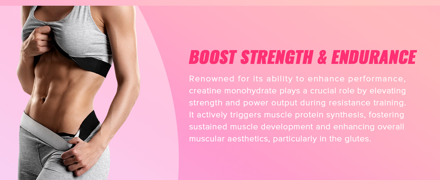 BOOST STRENGTH&amp; ENDURANCE