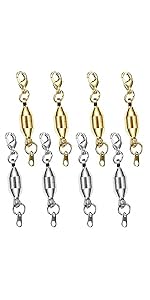 8PCS Magnetic Lobster Clasps